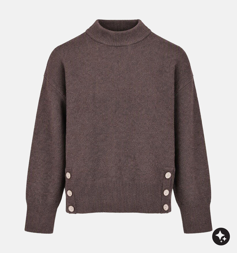 Deeluxe Original Nina Pull en Brun fonc&eacute; pour femmes (382268)